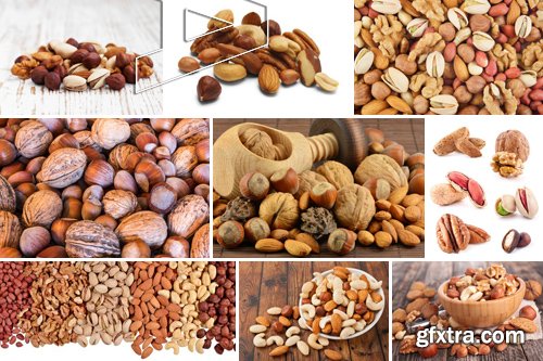 Stock Photos - Nuts 3, 25xJPG