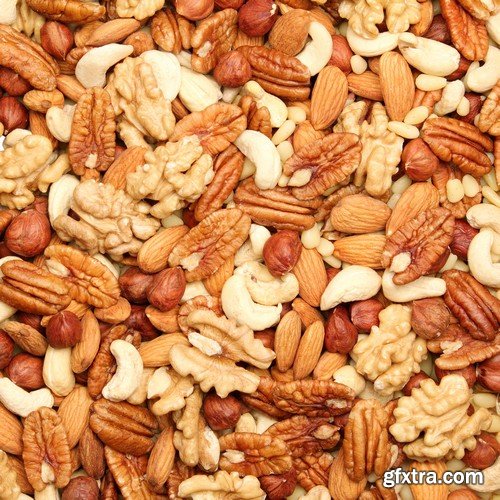 Stock Photos - Nuts 3, 25xJPG