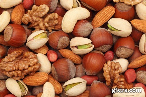 Stock Photos - Nuts 3, 25xJPG