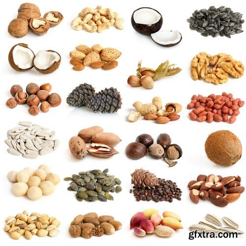 Stock Photos - Nuts 3, 25xJPG