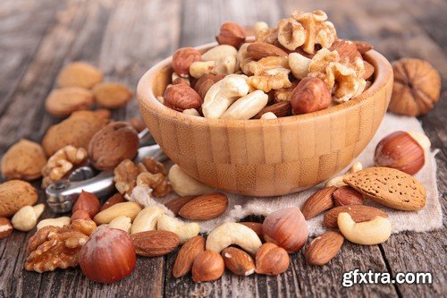 Stock Photos - Nuts 3, 25xJPG