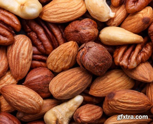 Stock Photos - Nuts 3, 25xJPG