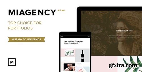 ThemeForest - MiAgency- Minimalistic & Flexible Portfolio Theme - RIP