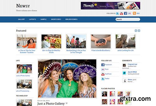 Themify - Newsy v1.5.3 - WordPress Theme