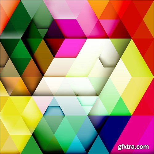 Abstract Vector Backgrounds, 25xEPS