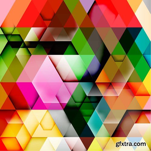 Abstract Vector Backgrounds, 25xEPS