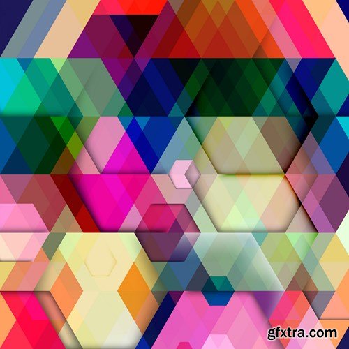 Abstract Vector Backgrounds, 25xEPS