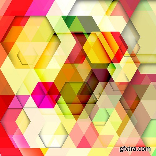 Abstract Vector Backgrounds, 25xEPS