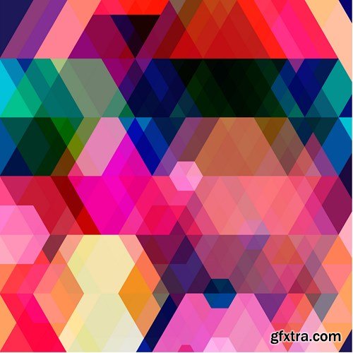 Abstract Vector Backgrounds, 25xEPS