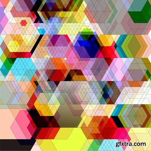 Abstract Vector Backgrounds, 25xEPS