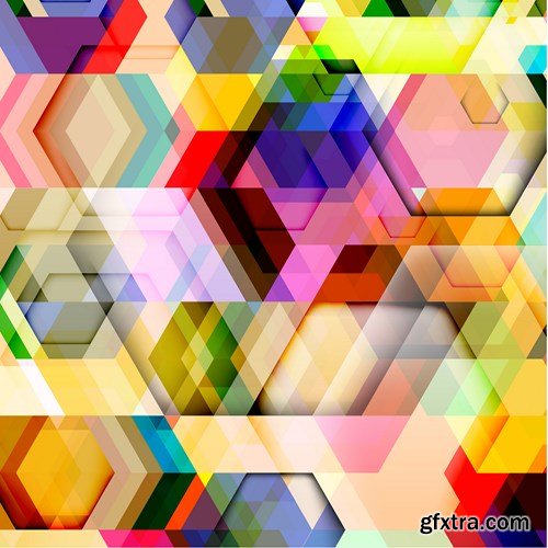 Abstract Vector Backgrounds, 25xEPS