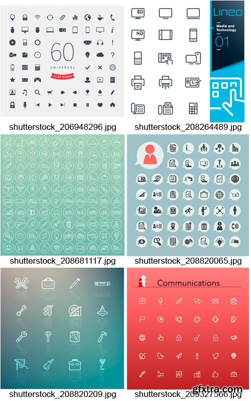 Amazing SS - Universal Icons 3, 25xEPS