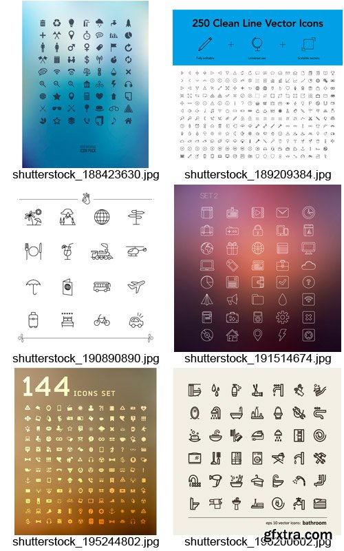 Amazing SS - Universal Icons 3, 25xEPS