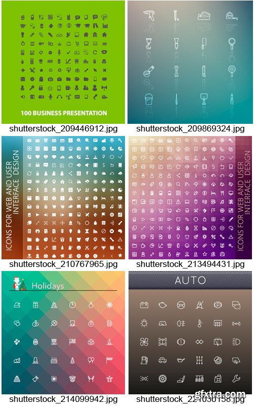 Amazing SS - Universal Icons 3, 25xEPS