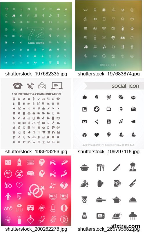 Amazing SS - Universal Icons 3, 25xEPS