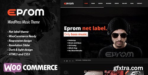 ThemeForest - EPROM v1.4.5 - WordPress Music Theme