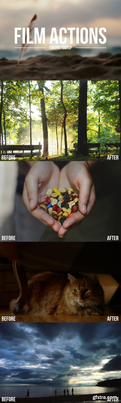 CreativeMarket - 4 Pro Film Actions (Pack III) 120718