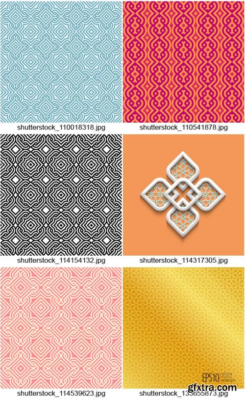 Arabic Patterns 25xEPS