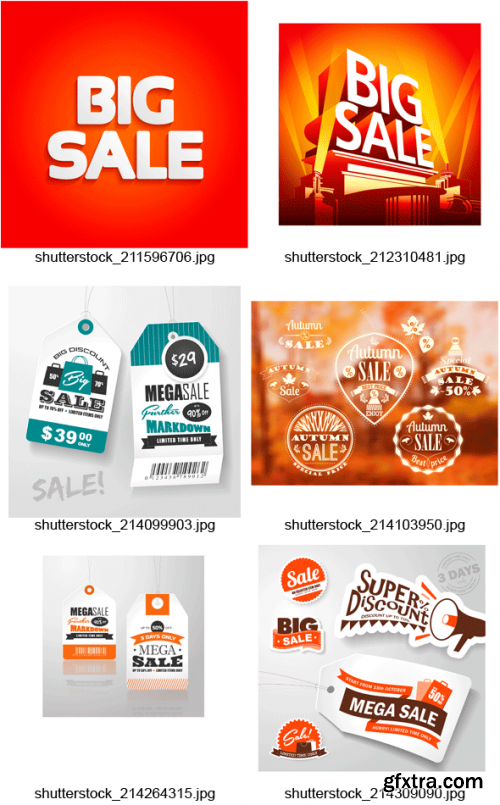 Sale Labels & Banners 25xEPS