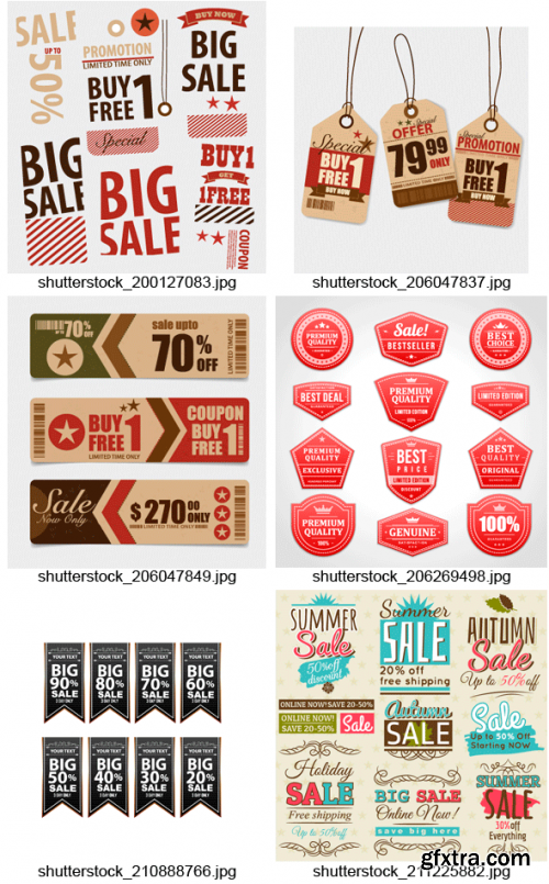 Sale Labels & Banners 25xEPS