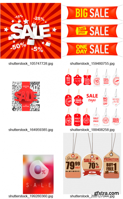 Sale Labels & Banners 25xEPS