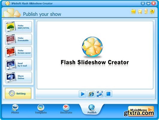 iPixSoft Flash Slideshow Creator 4.4.0.0