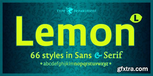 TD Lemon Sans Font - 60 Font $ 2016