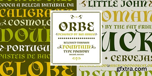 Orbe Pro Font - 1 Font $123