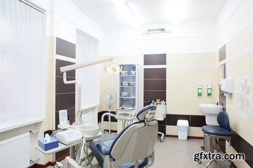 Stock Photos - Dentist office, 25xJPG