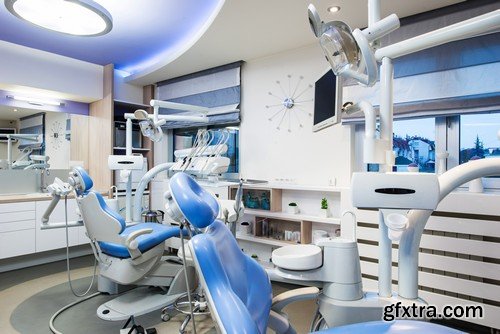 Stock Photos - Dentist office, 25xJPG