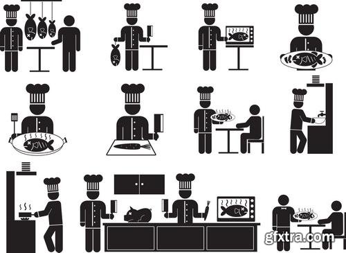 Vector - People Silhouette & Icons