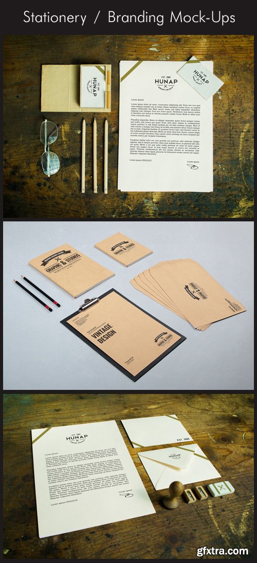 3 Branding Identity Mock-Ups, part 13