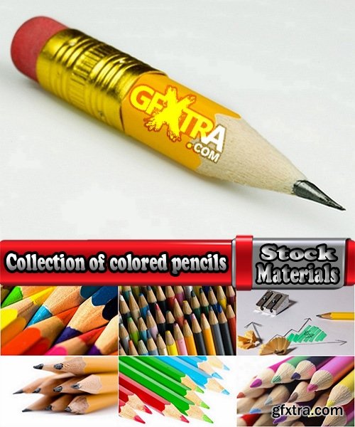 Collection of colored pencils #2-25 UHQ Jpeg