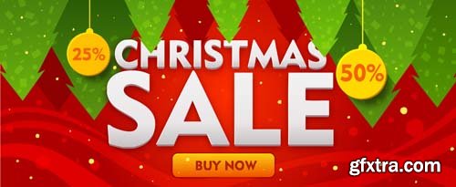 Christmas Sale Baners -25x EPS