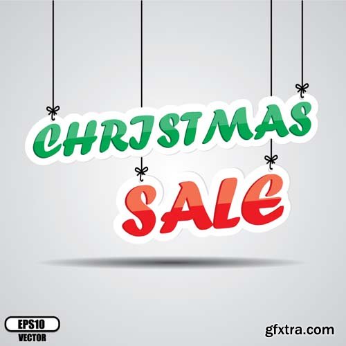 Christmas Sale Baners -25x EPS