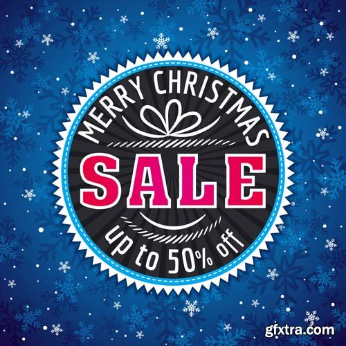 Christmas Sale Baners -25x EPS