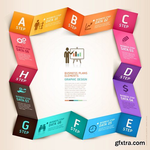 Infographics Design Elements, 25xEPS