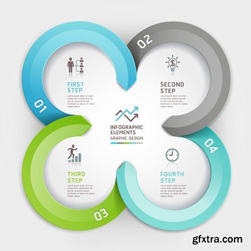 Infographics Design Elements, 25xEPS