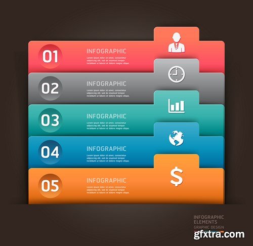 Infographics Design Elements, 25xEPS