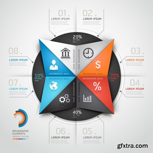 Infographics Design Elements, 25xEPS