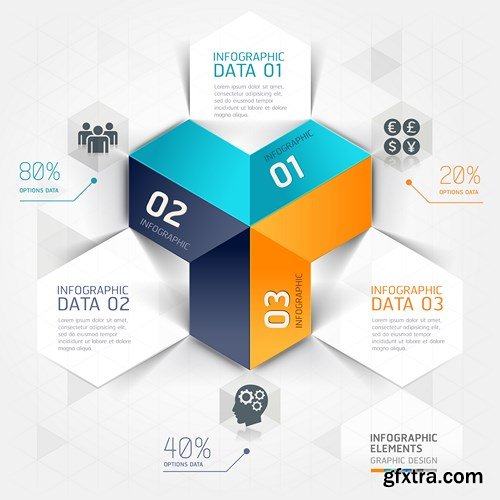 Infographics Design Elements, 25xEPS