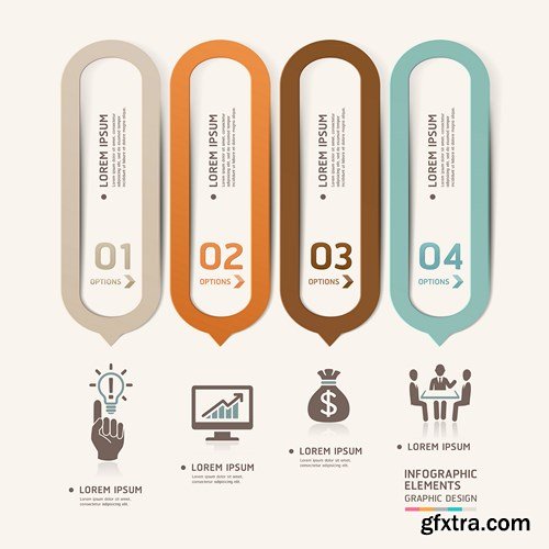 Infographics Design Elements, 25xEPS