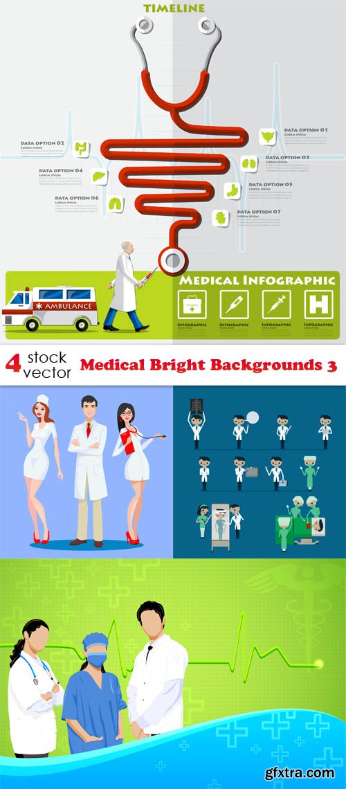 Vectors - Medical Bright Backgrounds 3