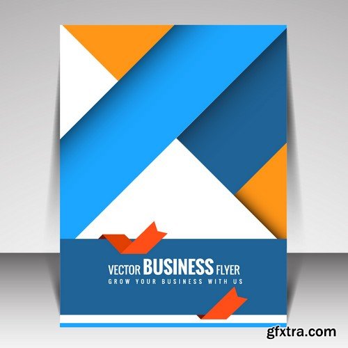 Stock Vectors - Business Flyer Template 3, 25xEPS