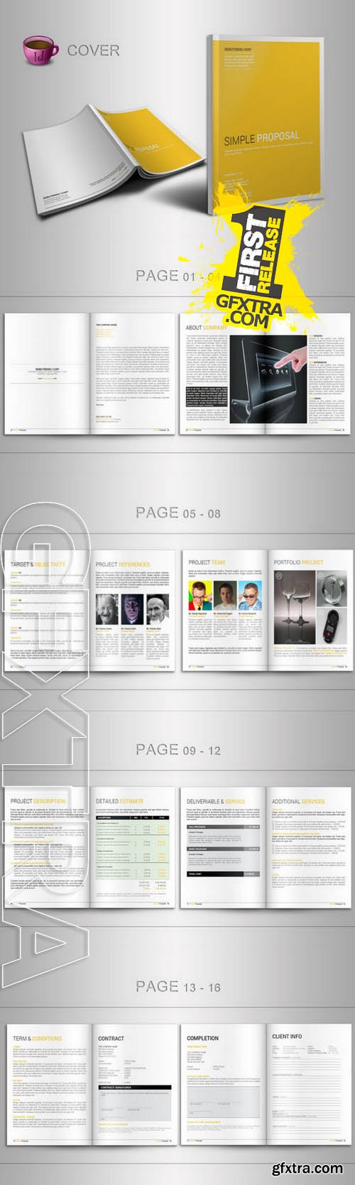 Indesign Proposal Template - Creativemarket 25121