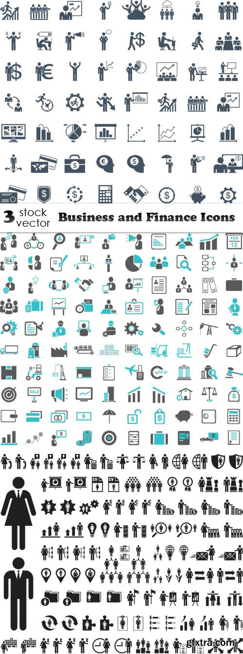 Vectors - Business and Finance Icons