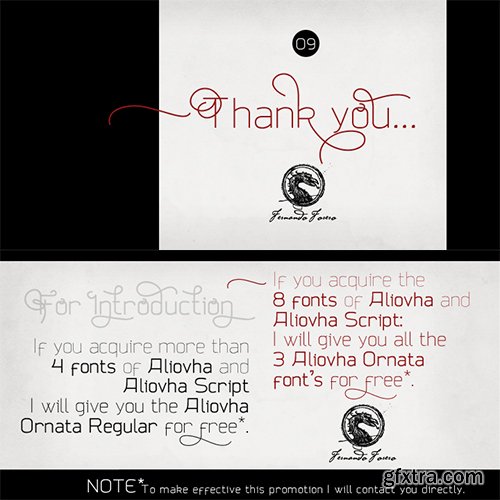 Aliovha Font Family - 11 Font $284