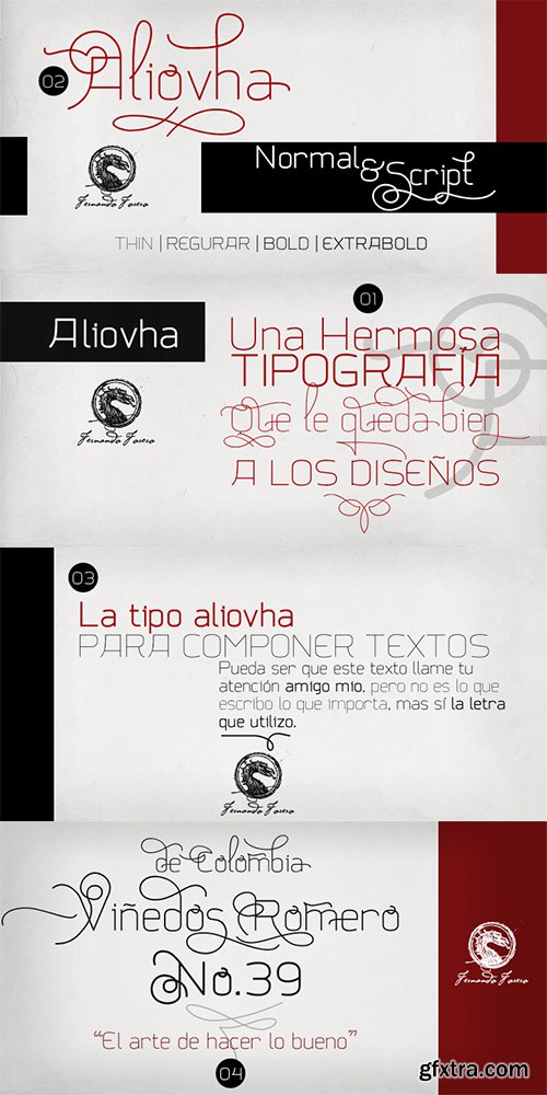 Aliovha Font Family - 11 Font $284