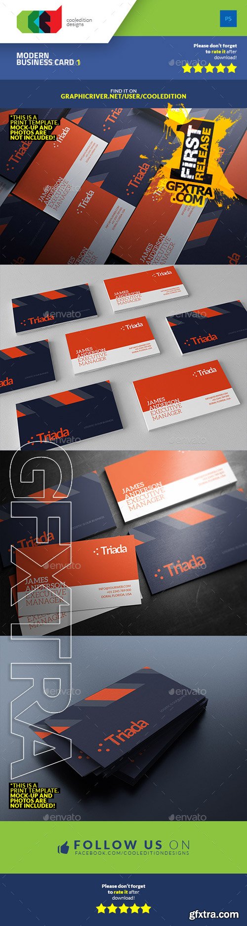 GraphicRiver - Modern Business Card 9559421