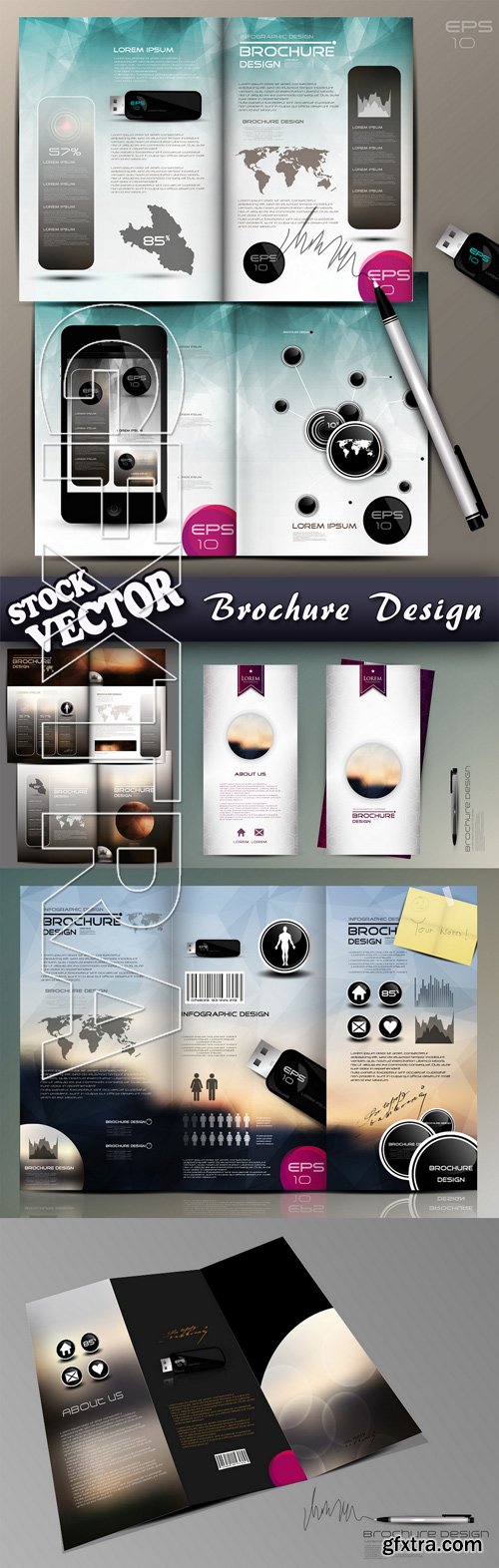 Stock Vector - Brochure Design